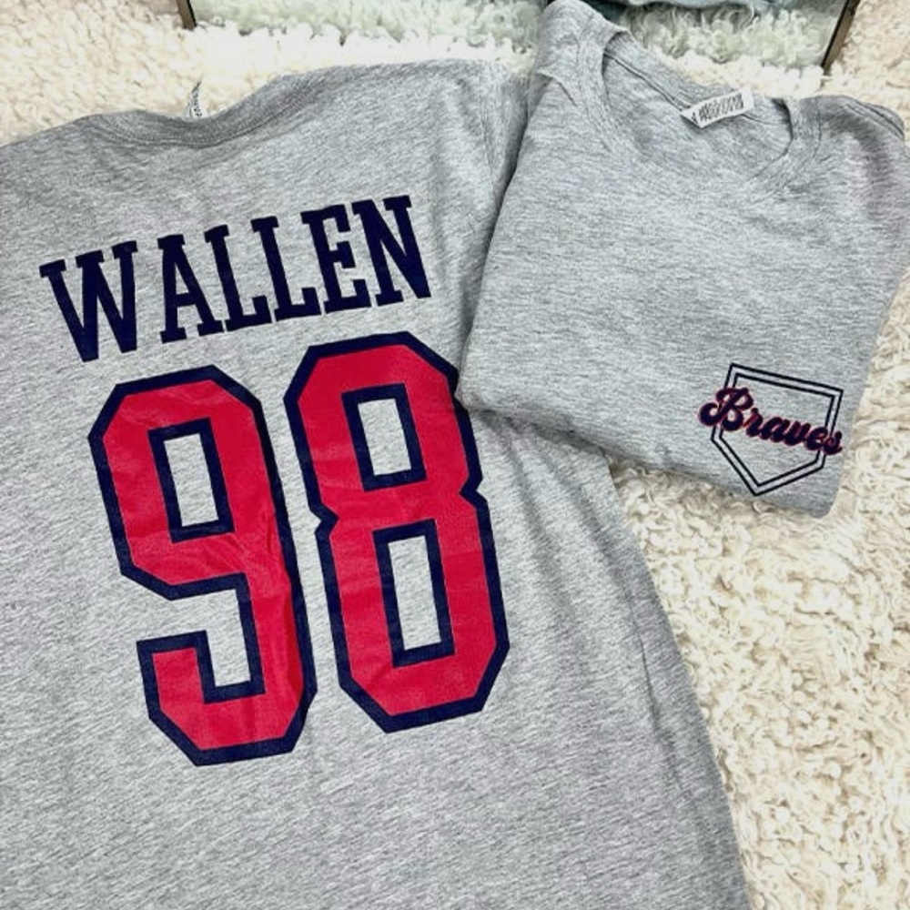 Gray Braves Kids Shirt